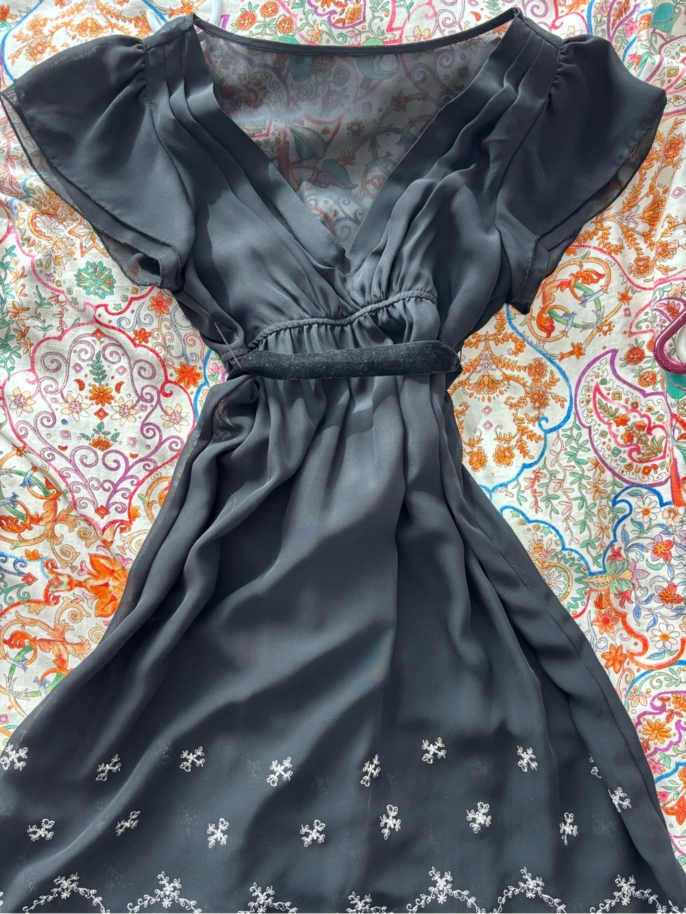 Vintage sheer dress